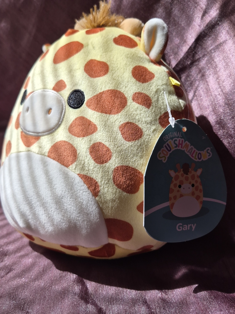 Squishmallow Gary the Giraffe 8” Plush Doll Kellytoy 2022 w/ Tag